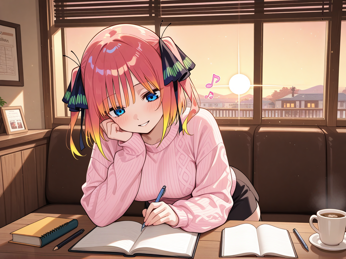 Nino Nakano: tarde de estudios