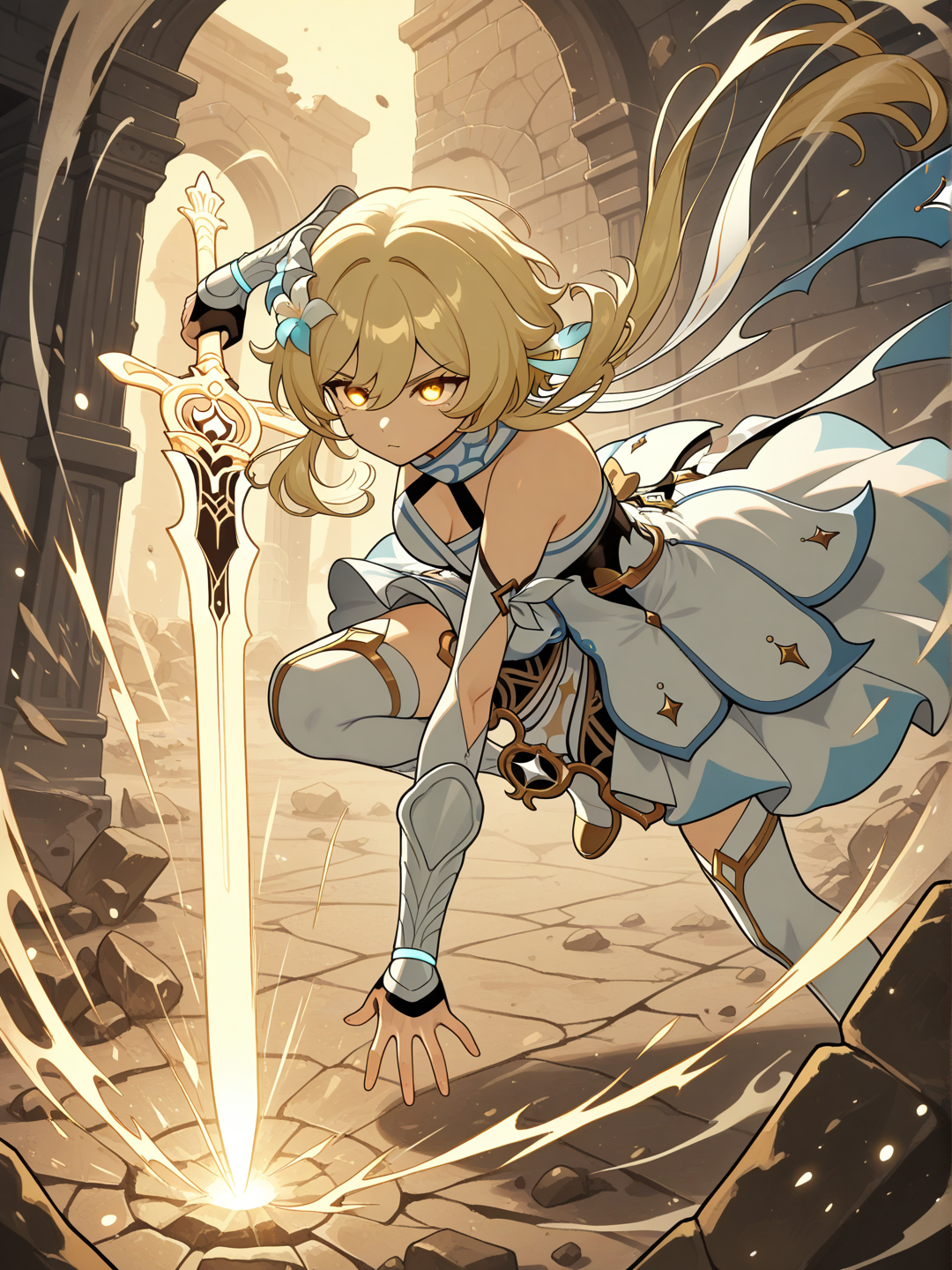 Lumine: asalto en las ruinas 