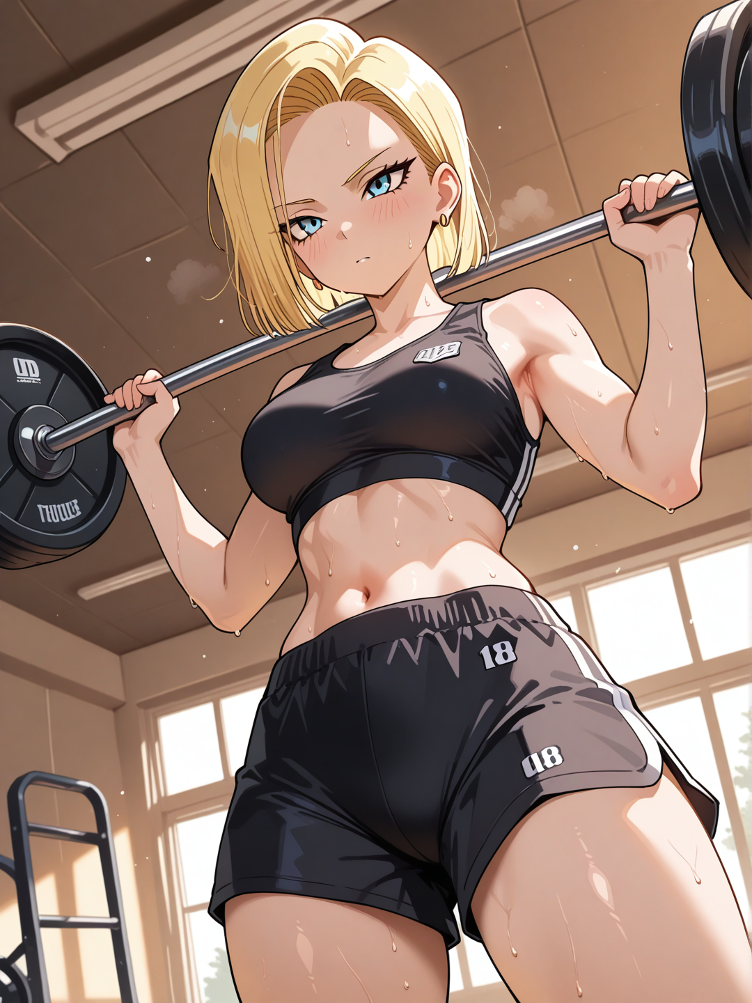 Android 18: sesión de entrenamiento 