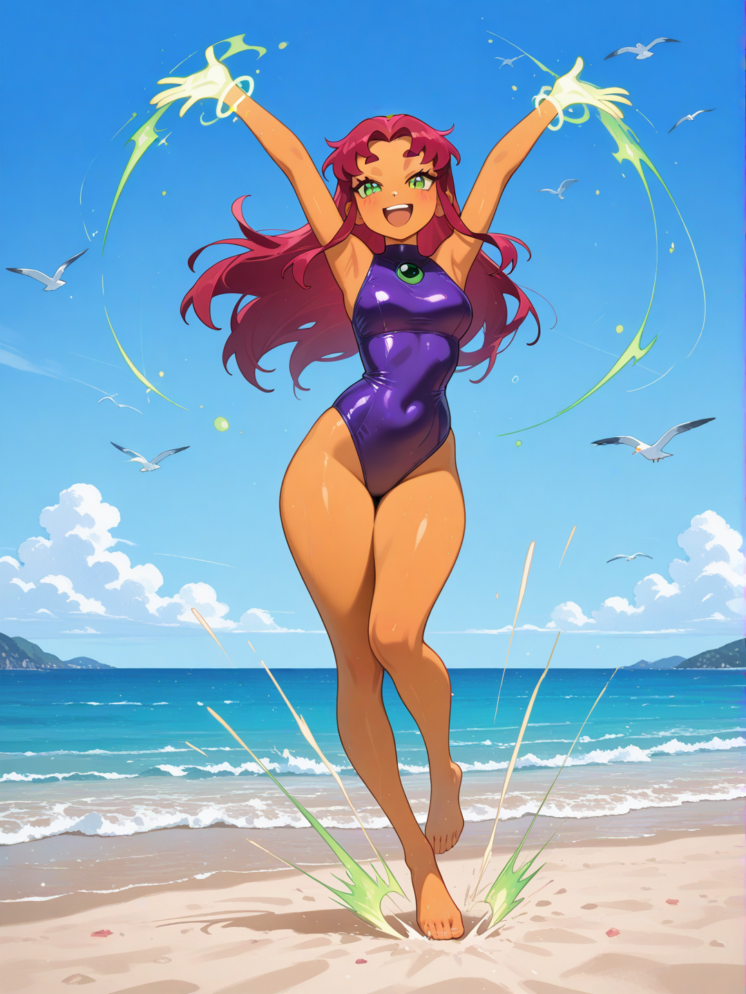 Starfire: verano en la playa