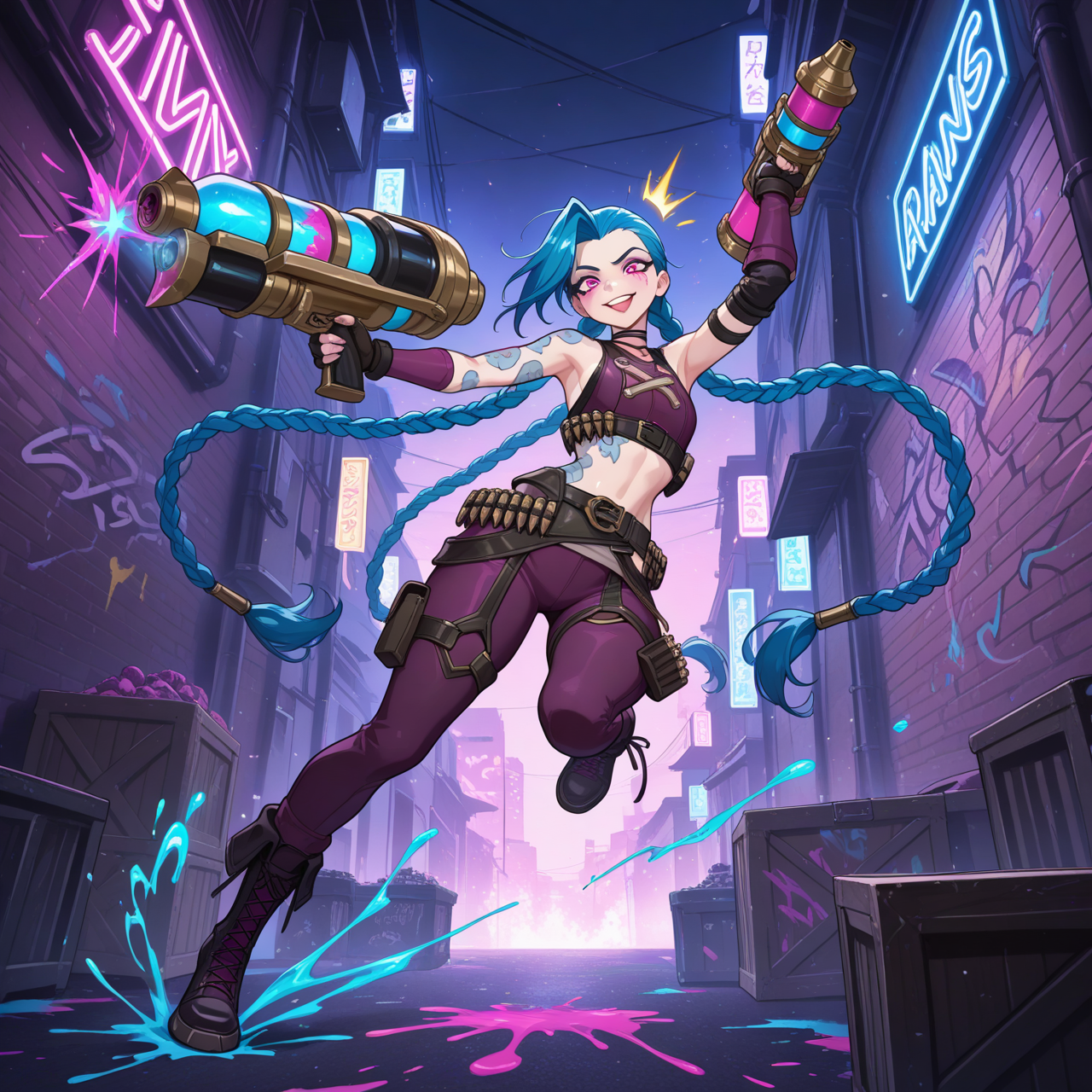 Jinx: Arte Explosivo