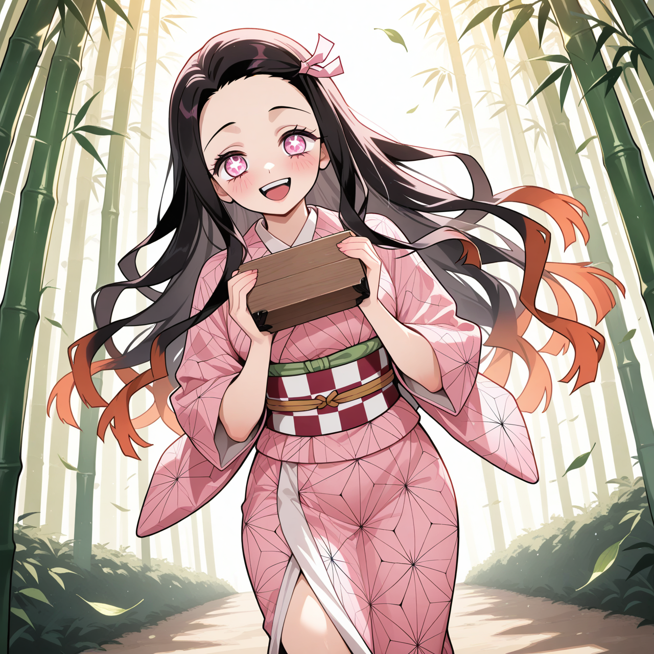 Nezuko: Mañana en el bosque de Bambú 