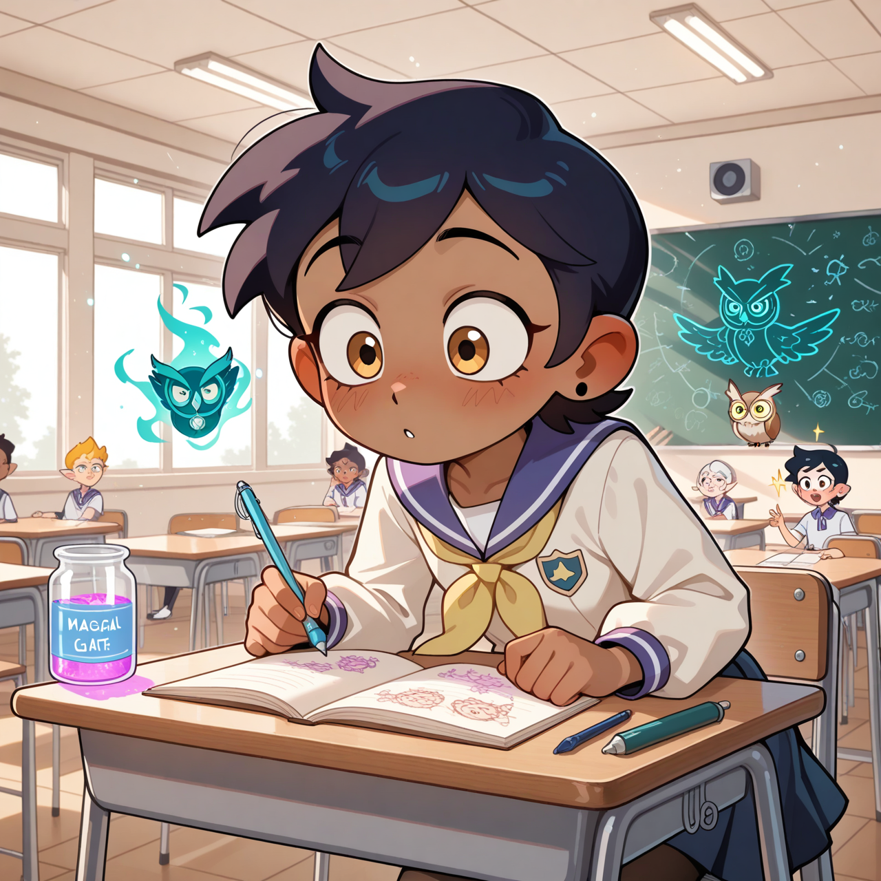 Luz Noceda: Clase de Magia