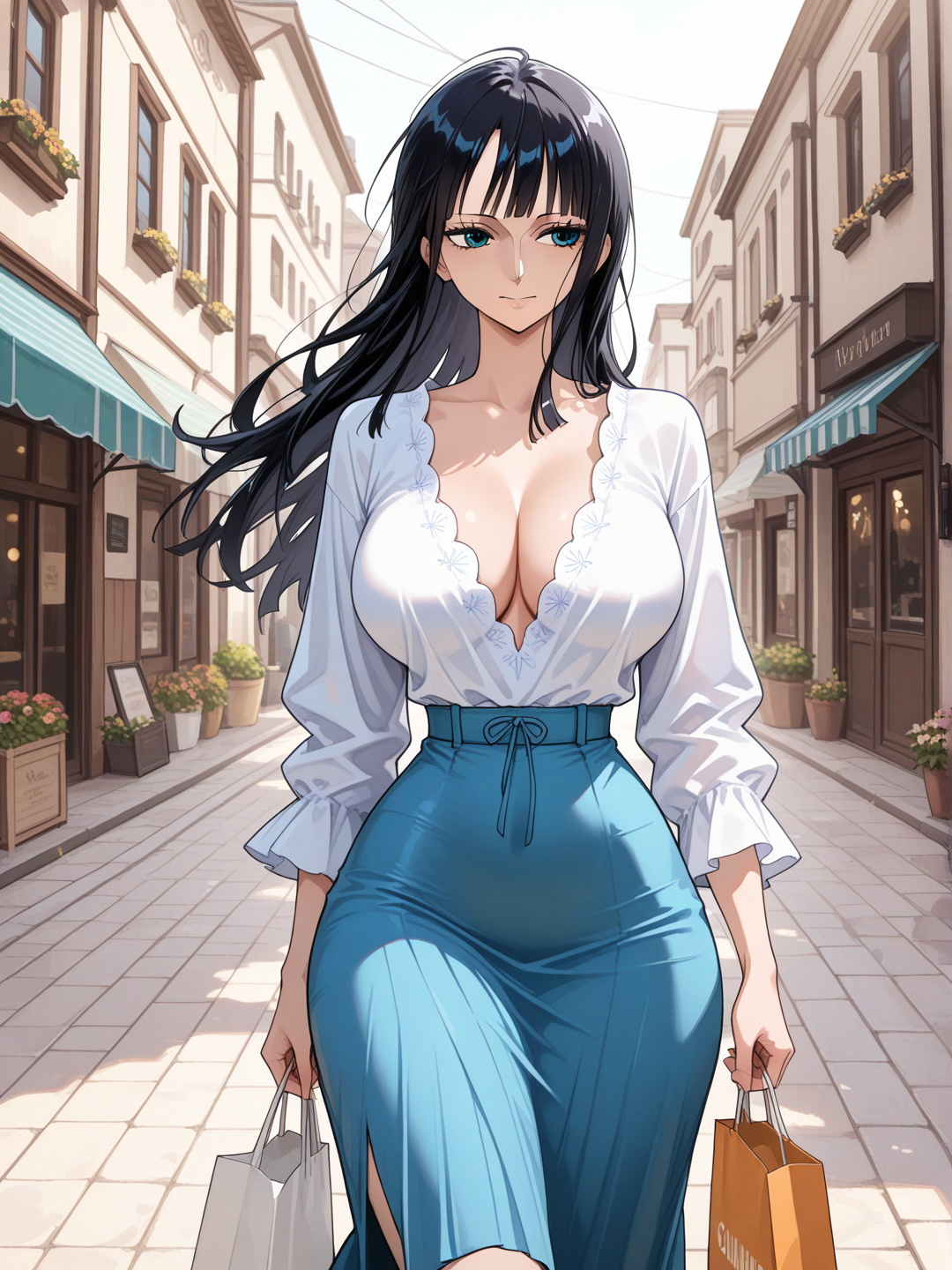 Nico Robin: día de compras 