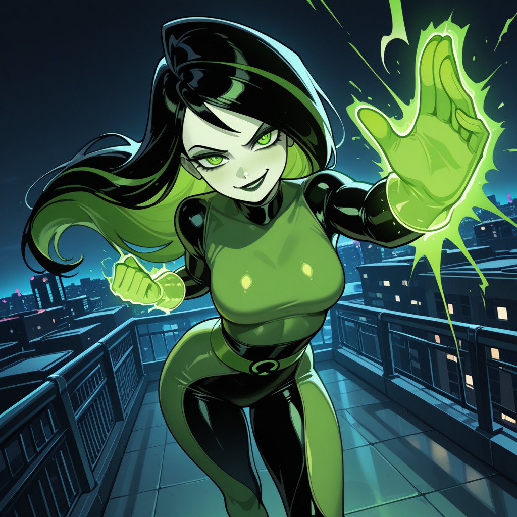 Shego: Llamas verdes en la oscuridad 