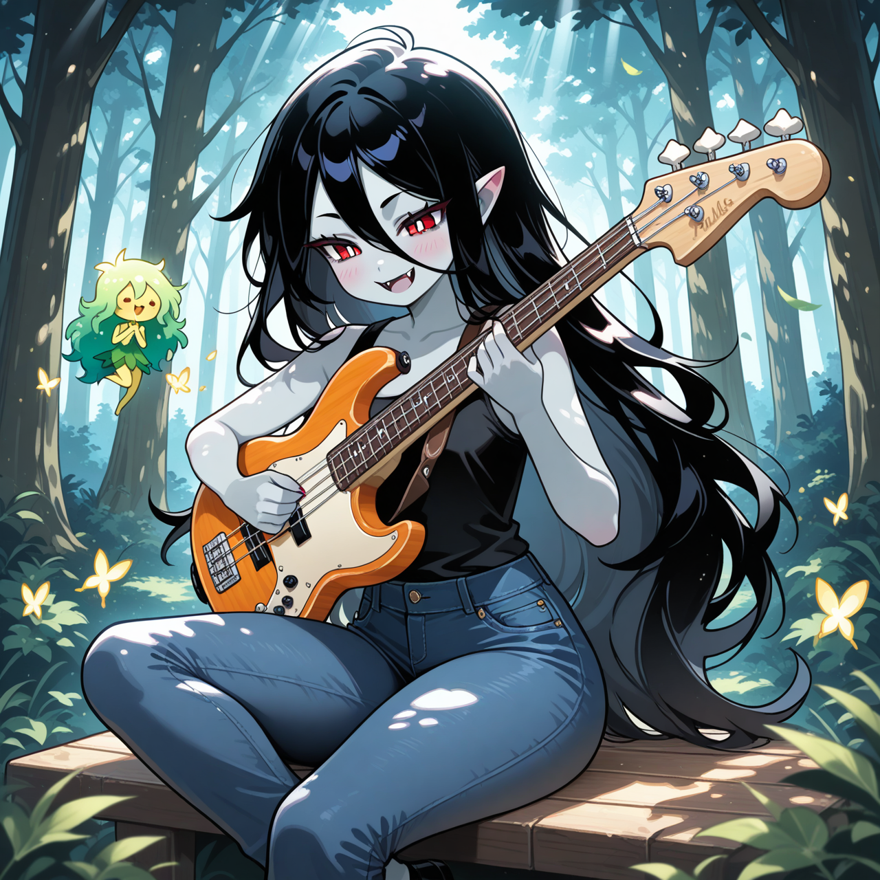Marceline: Ensayo en el bosque 