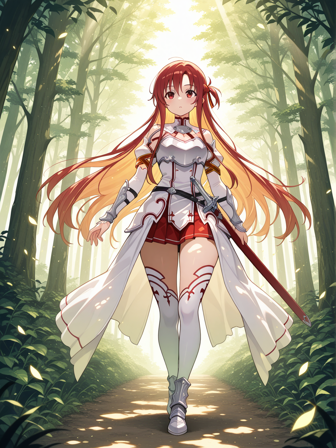 Asuna: Exploradora del bosque
