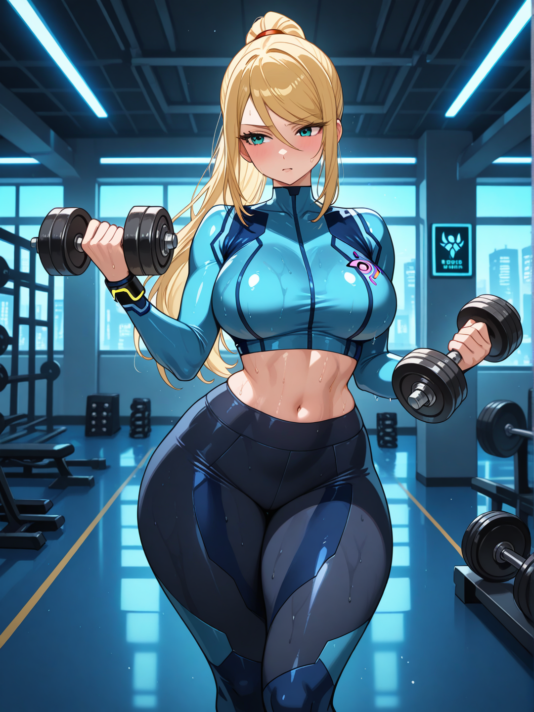 Samus: Sesión de entrenamiento 
