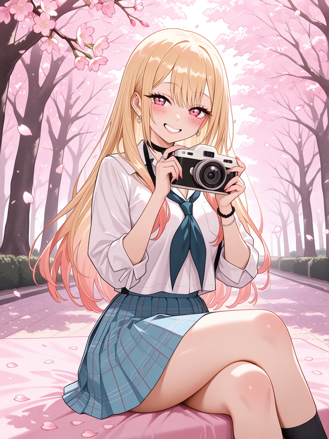 Marin: Luz entre cerezos 