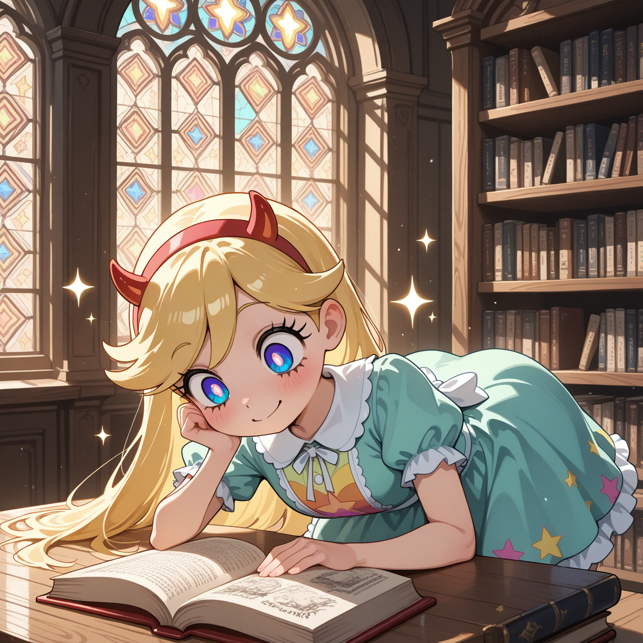 Star: Tarde en la Biblioteca