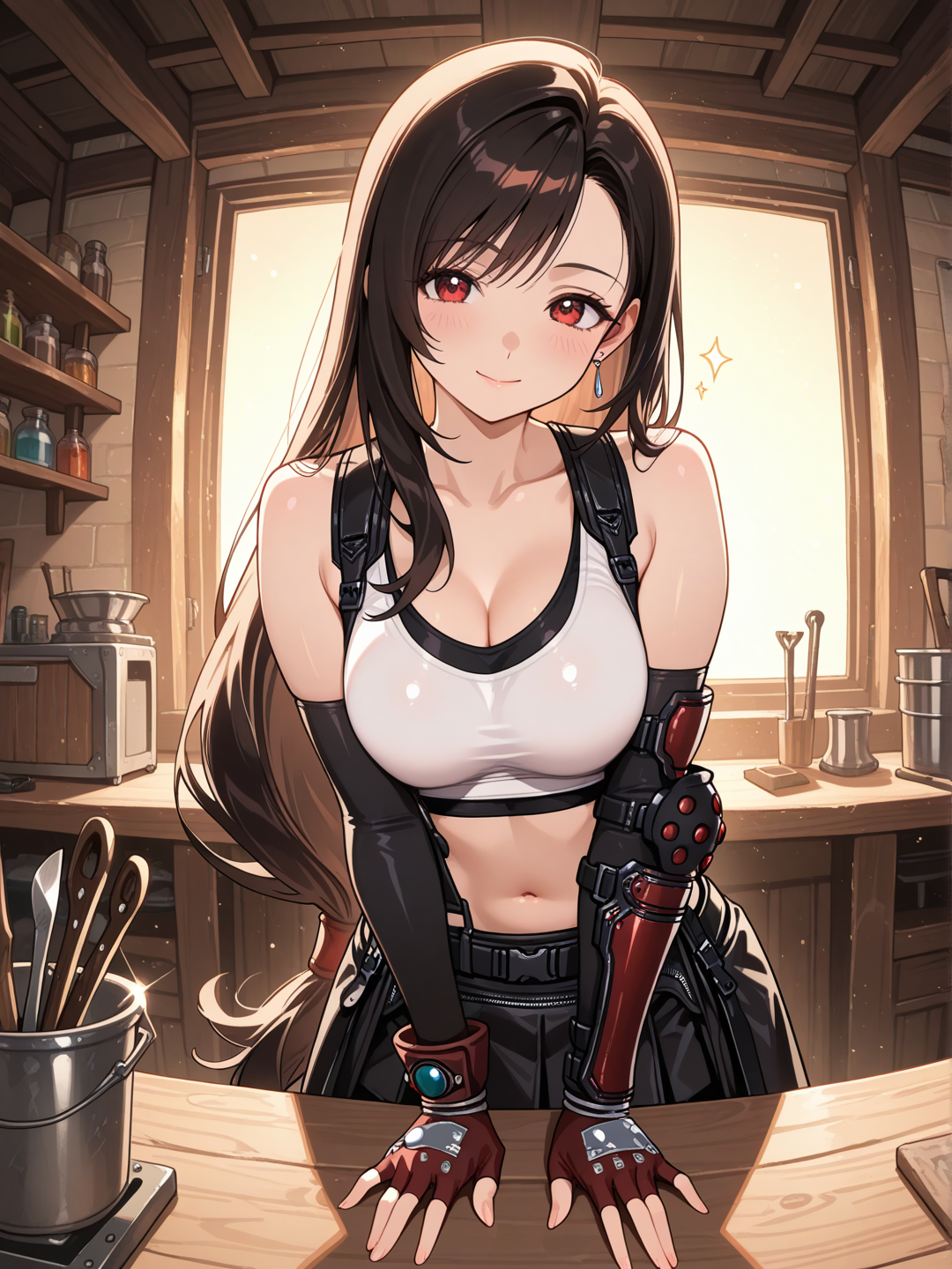 Tifa: Belleza en la Forja