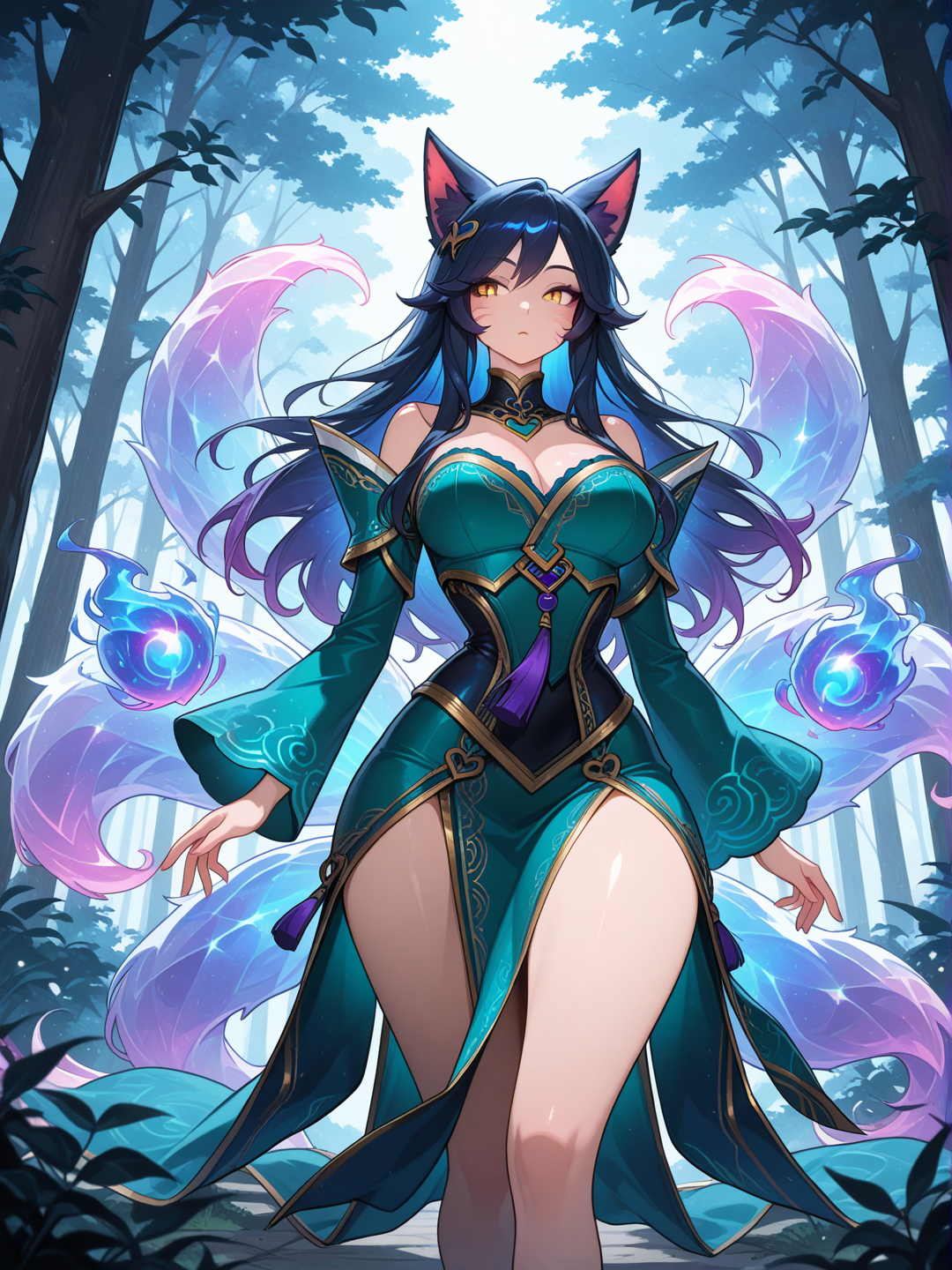 Ahri: Bosque de Luz