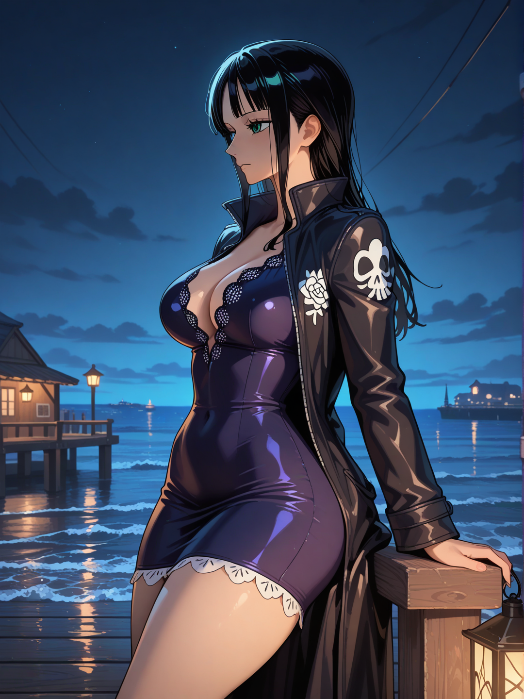 Nico Robin: Noche en el Puerto