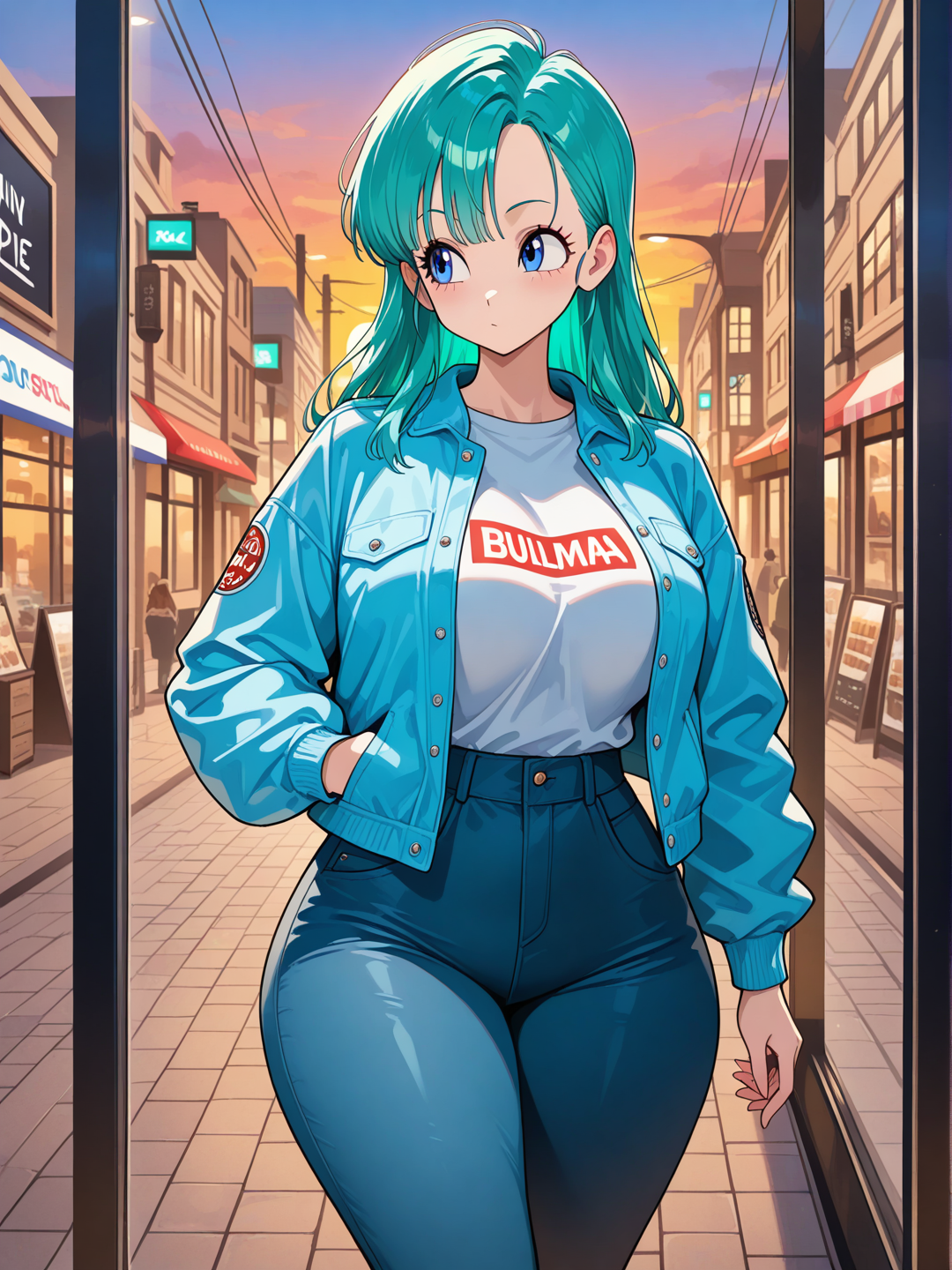Bulma: Paseo al Atardecer