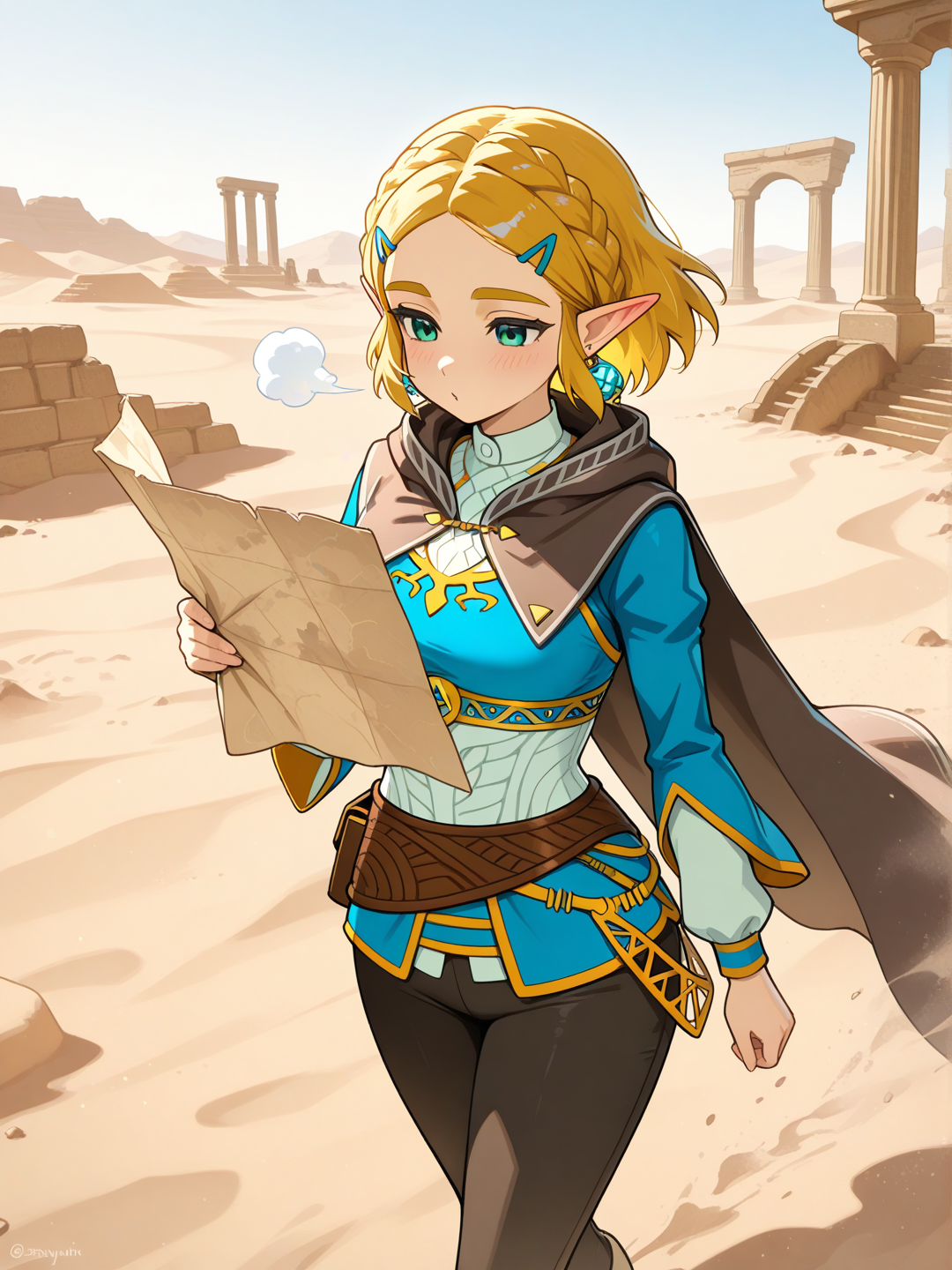 Zelda: Exploradora del desierto 