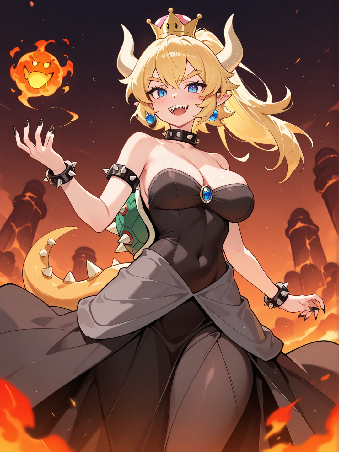 Bowsette: Reina de Fuego