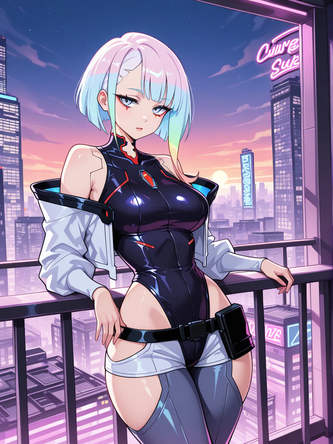 Lucy: Atardecer Neon