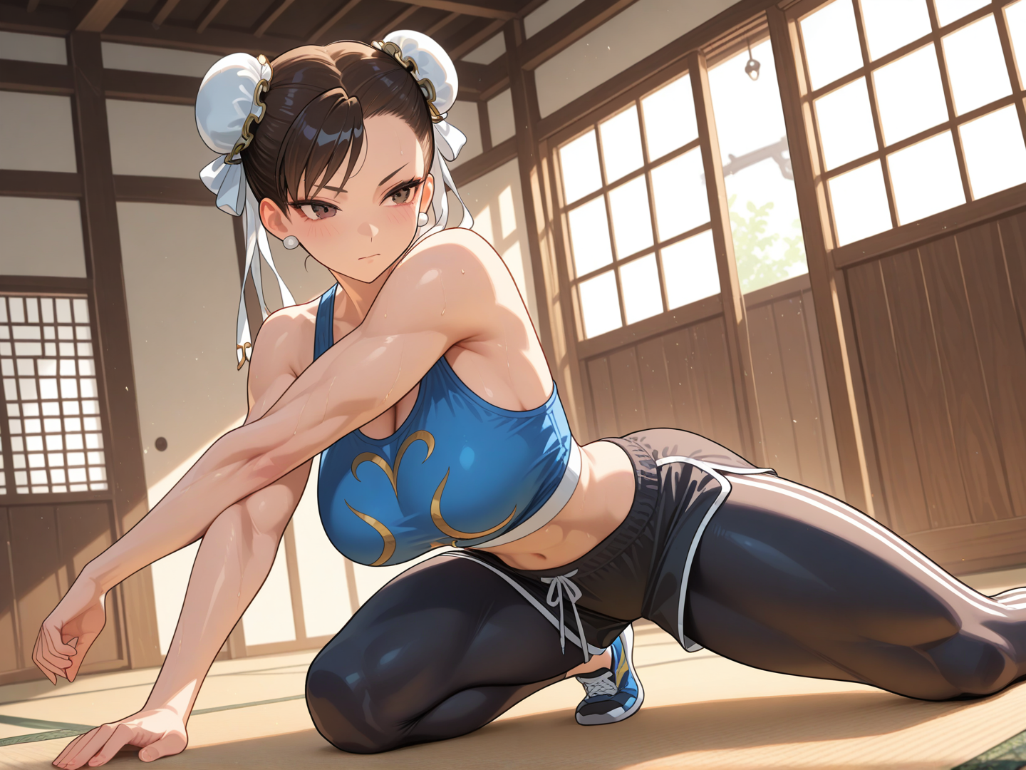 Chun-li: Sesión de Estiramiento 