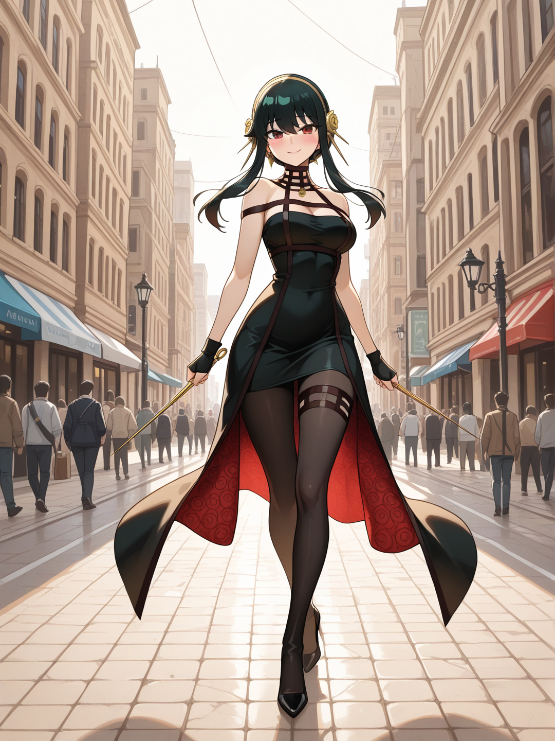 Yor Forger: Paseo por la Ciudad 