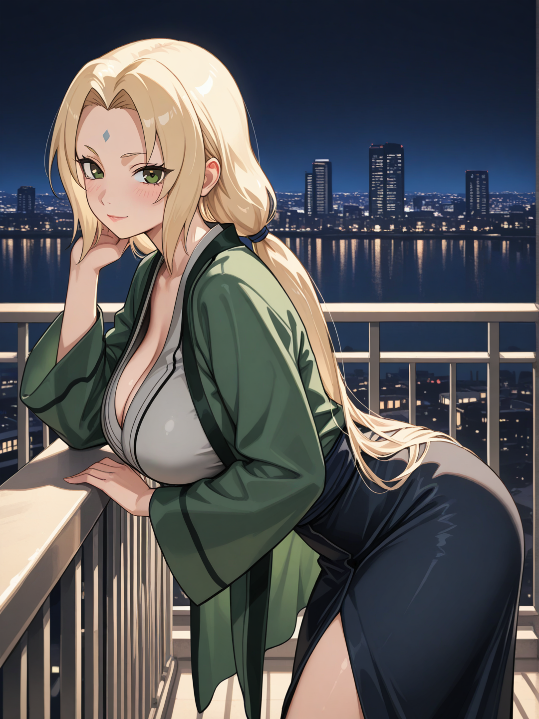 Tsunade: Elegancia en la terraza