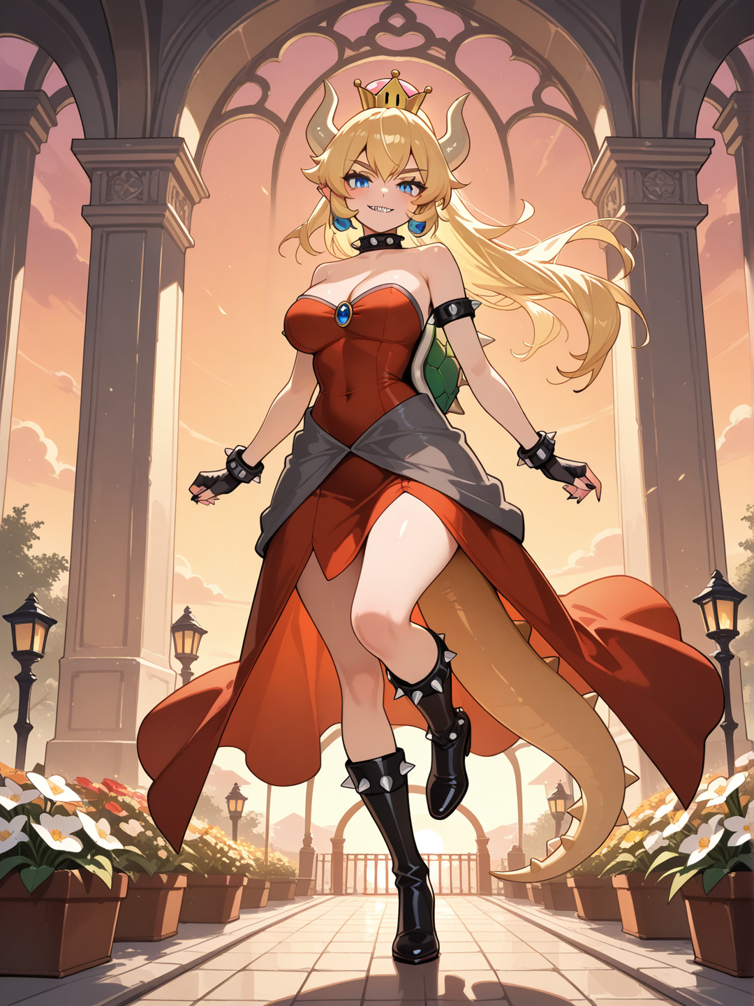 Bowsette: Encanto Rojo 