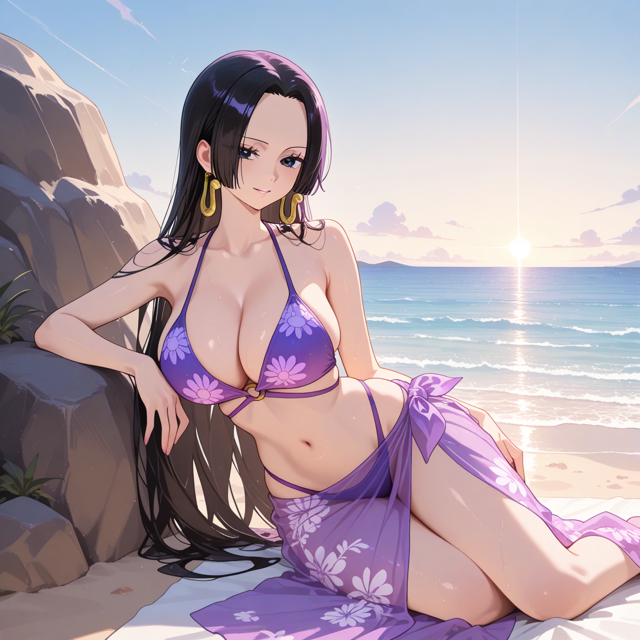 Boa Hancock: Miradas y Sol 