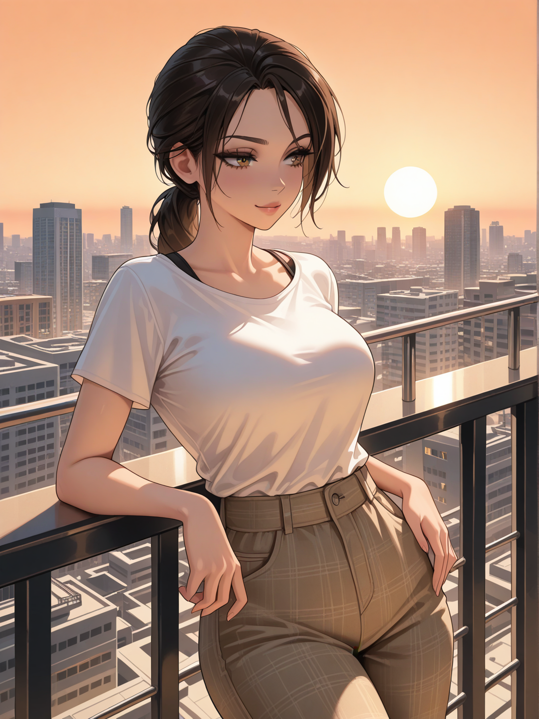 Lara Croft: Vista desde el balcón 