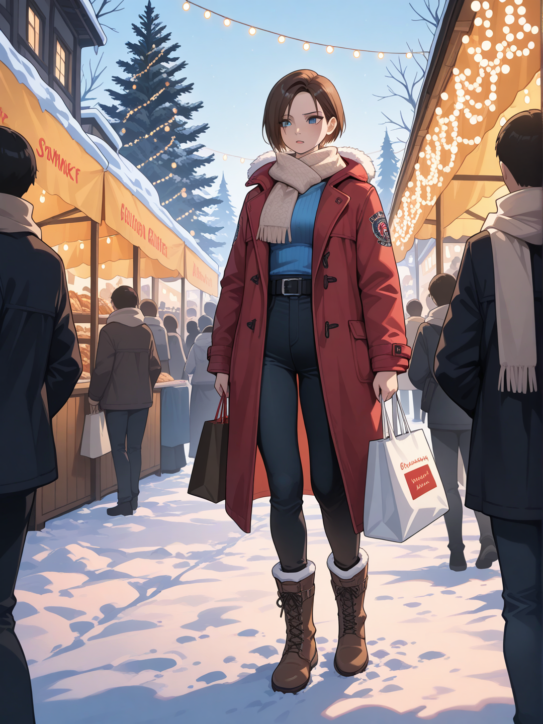 Jill Valentine: Compras de Navidad 