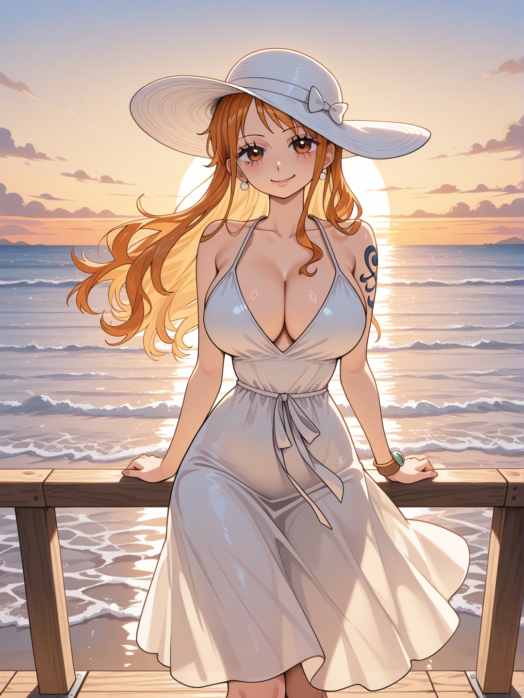 Nami: Brisa Marina al atardecer 