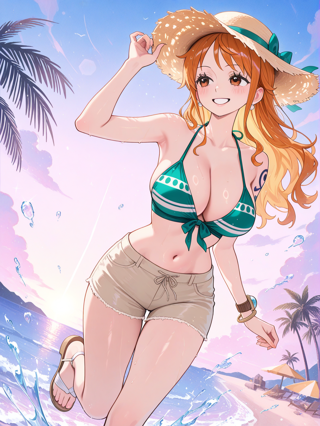 Nami: Diversión en la playa