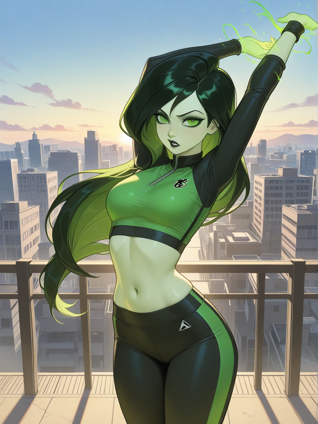 Shego: Entrenamiento en las alturas 
