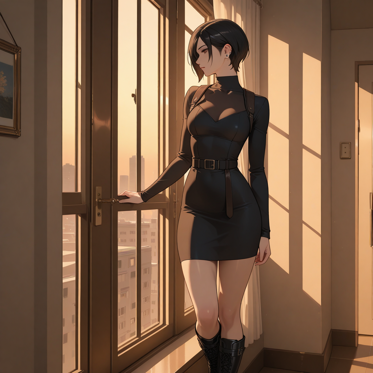 Ada Wong: Luz del ventanal 