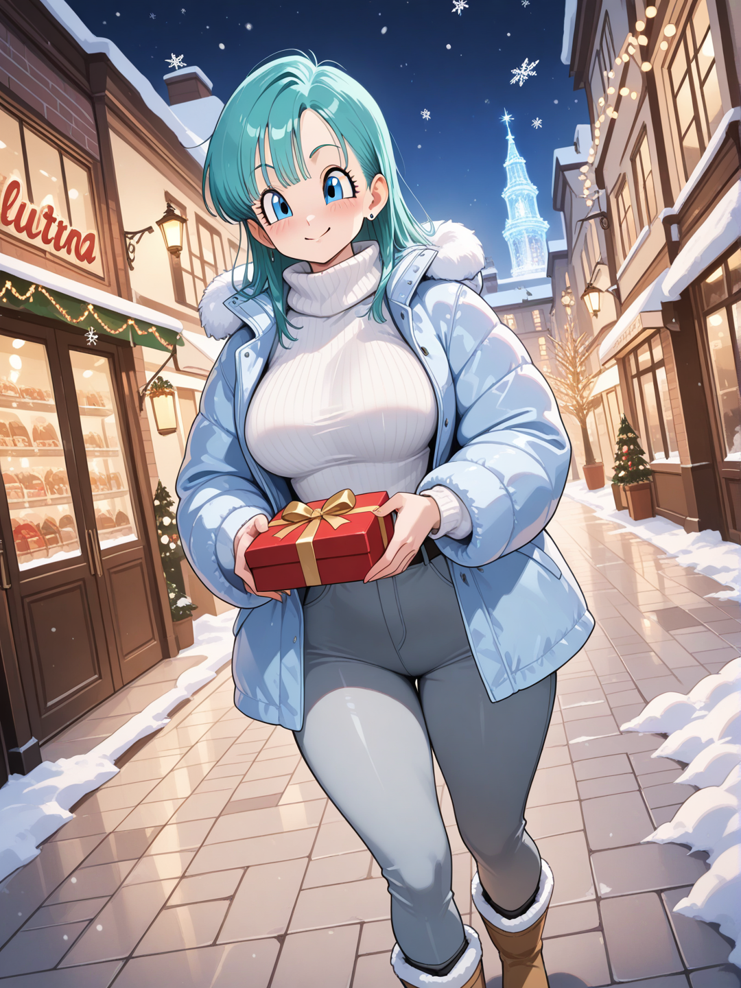 Bulma: Regalos bajo la Nieve