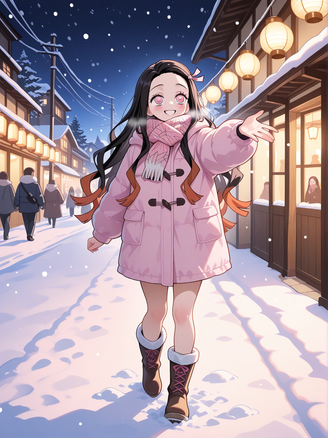 Nezuko: Luces y Nieve