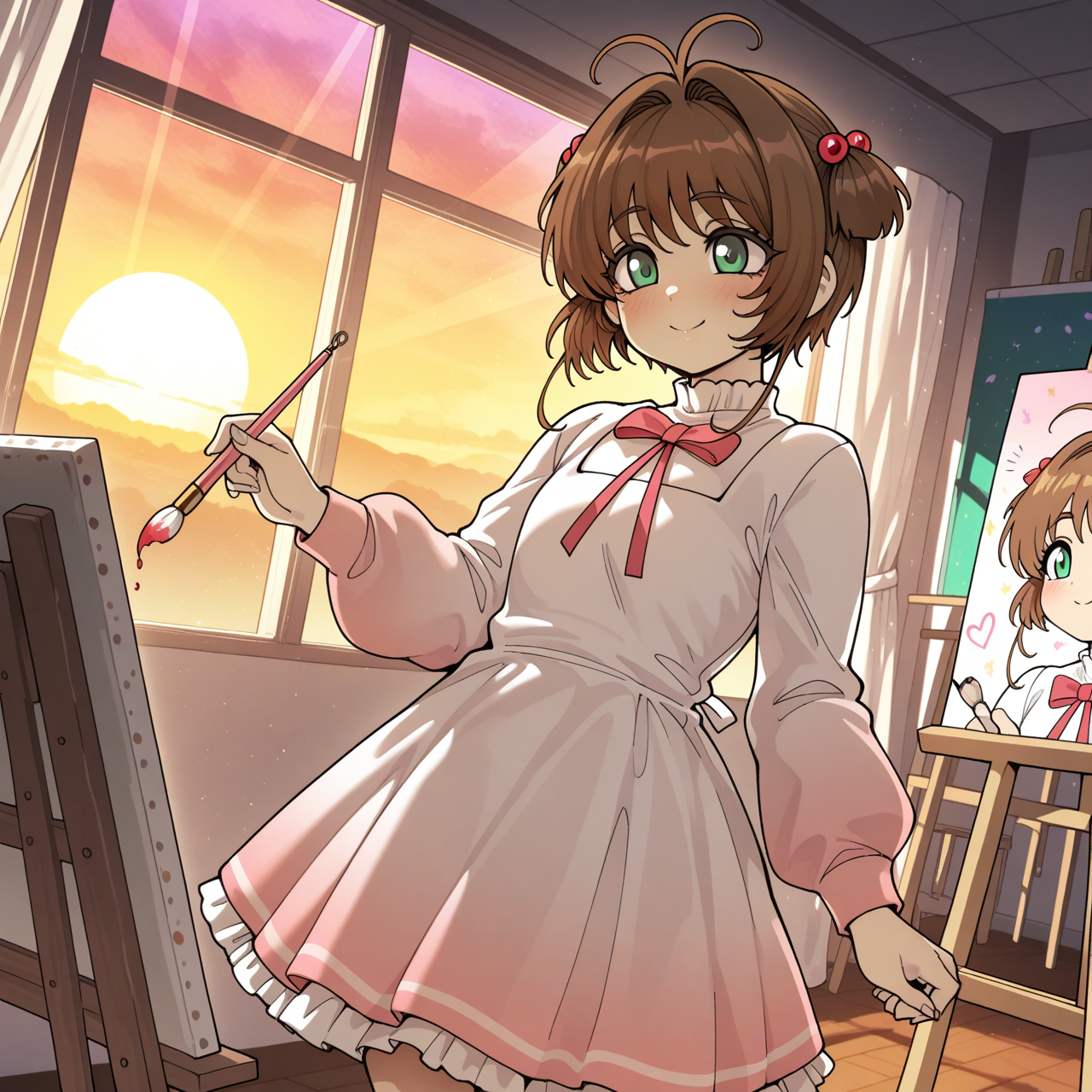 Sakura: Arte Colorido