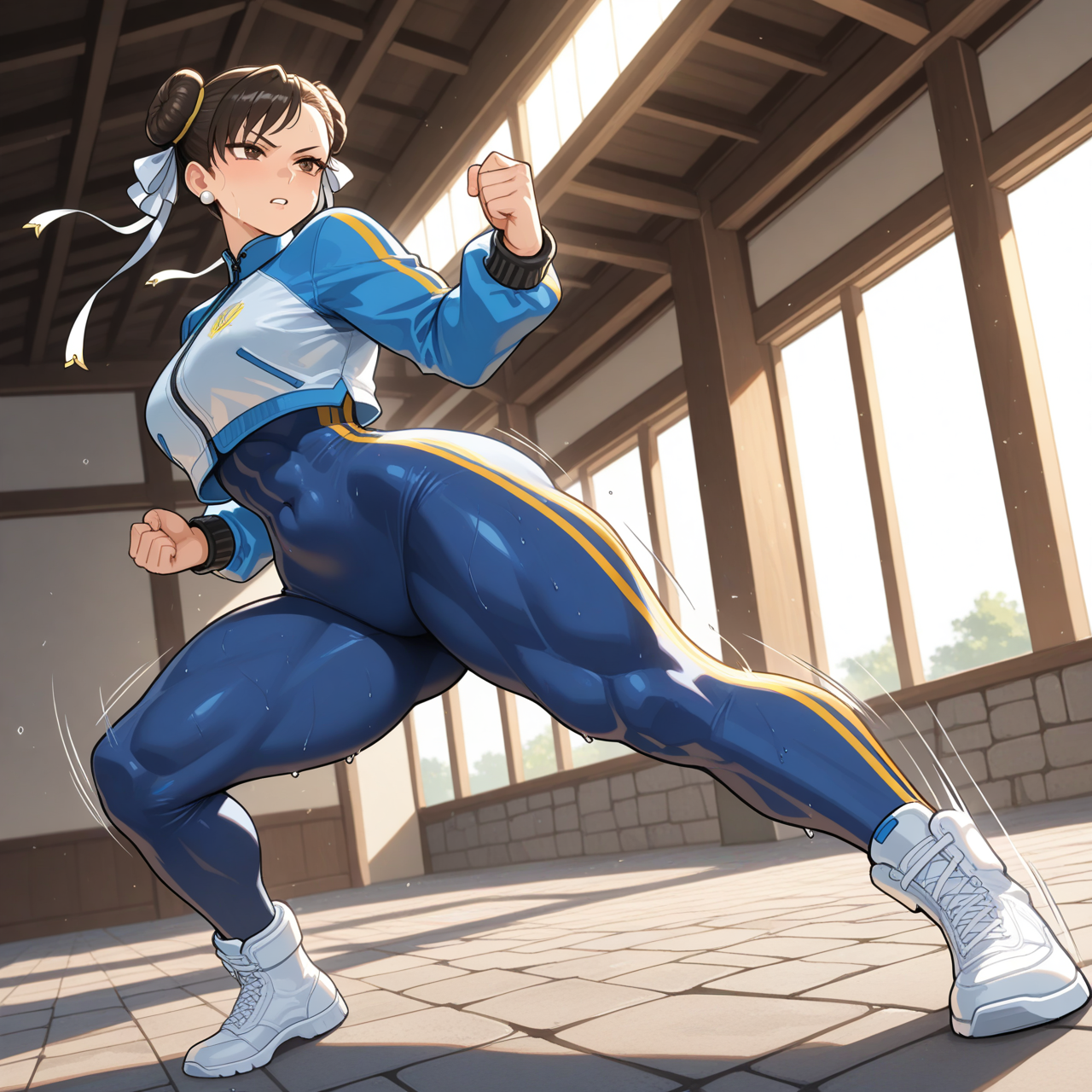 Chun-li: Entrenamiento en Movimiento 