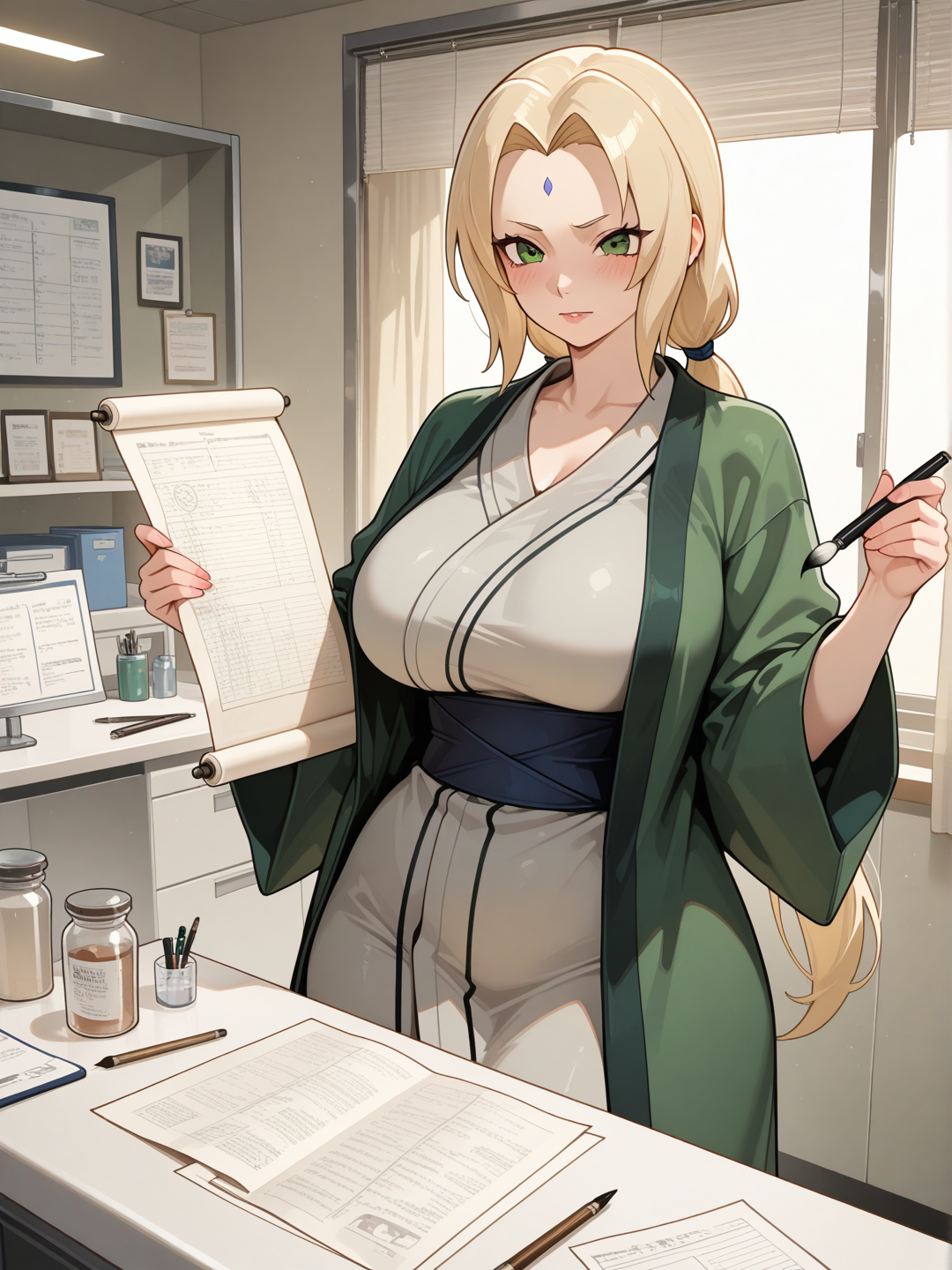 Tsunade: Calma antes de la batalla 