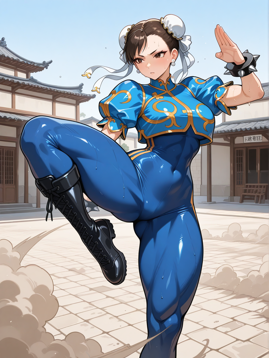 Chun-li: Técnica y Poder
