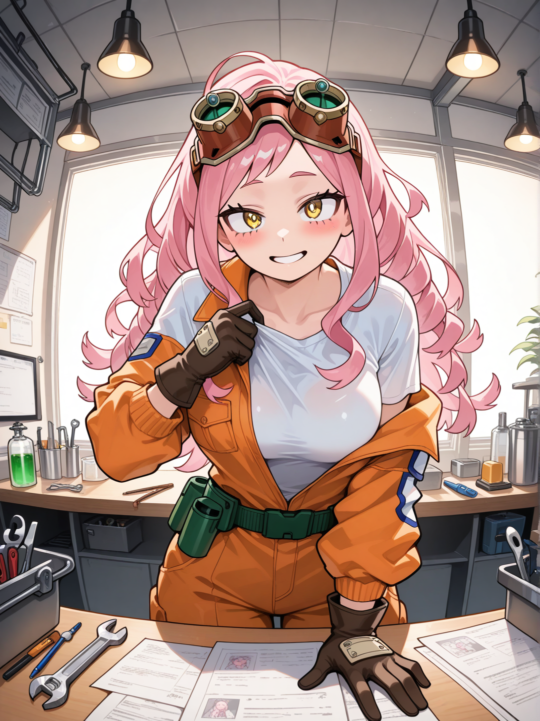 Mei Hatsume: Ingenieria en marcha