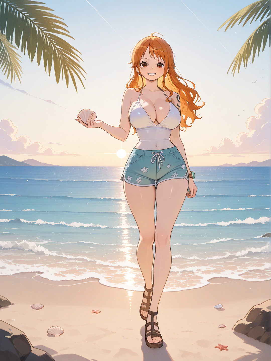 Nami: Tarde en la playa