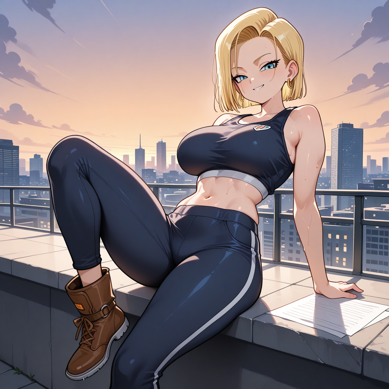 Androide 18: Belleza en las alturas 