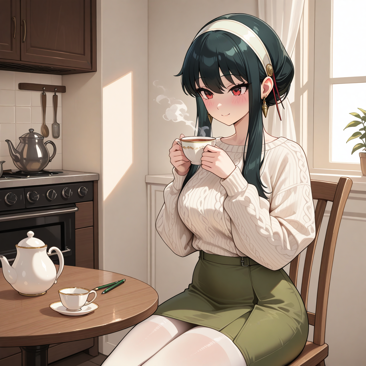 Yor Forger: Tarde de Té 