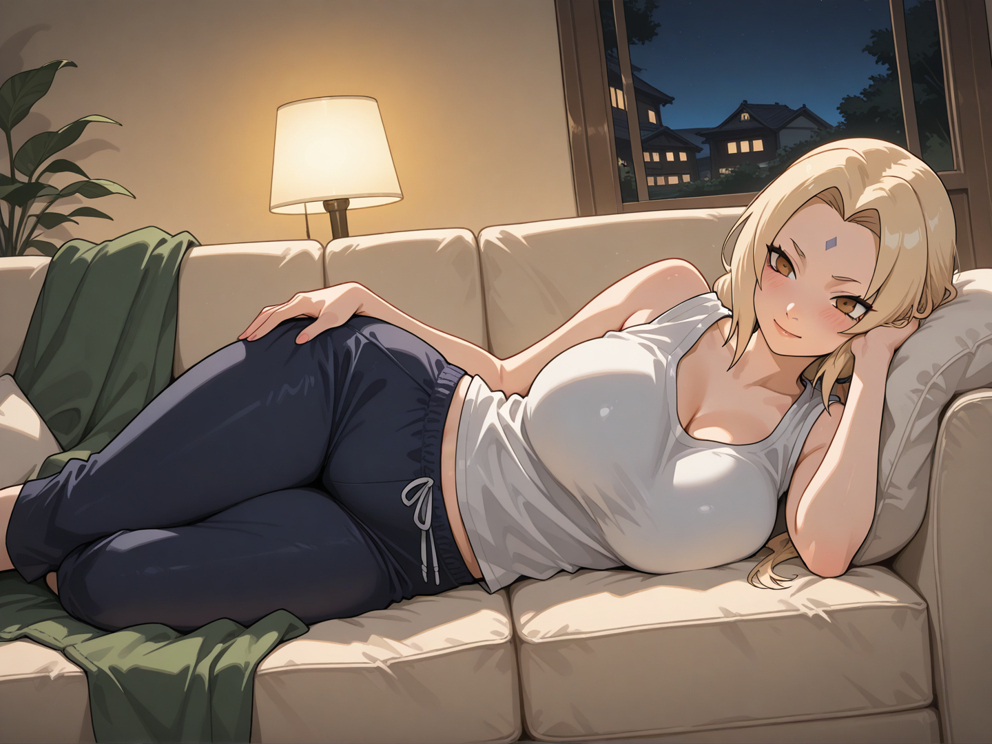 Tsunade: Calma en el hogar