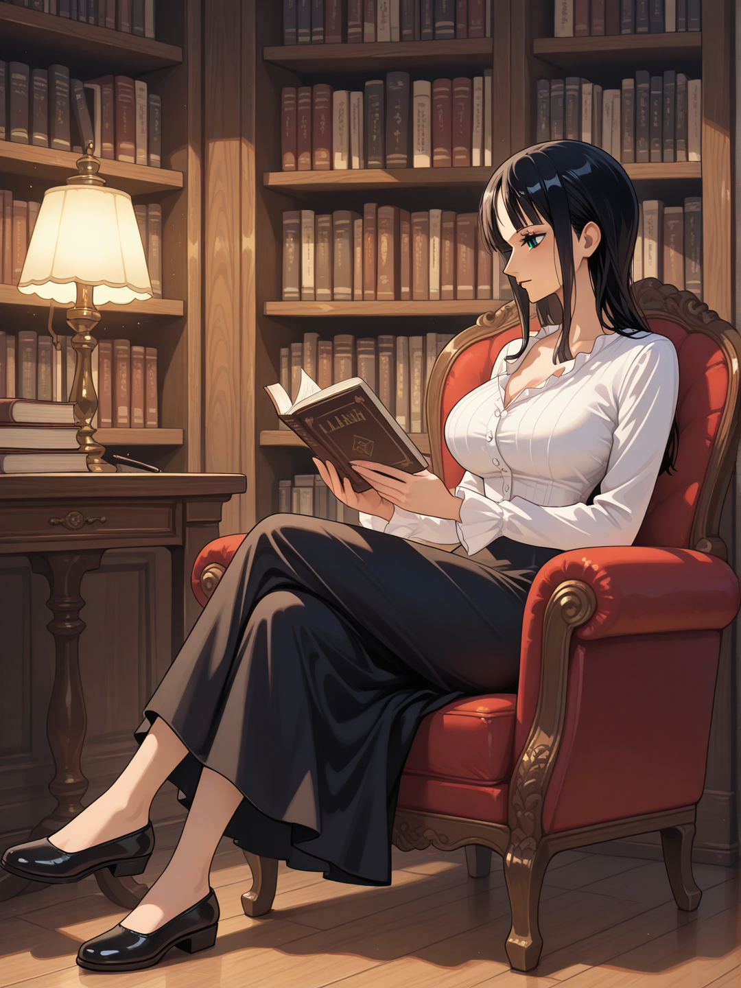 Nico Robin: Lectura tranquila
