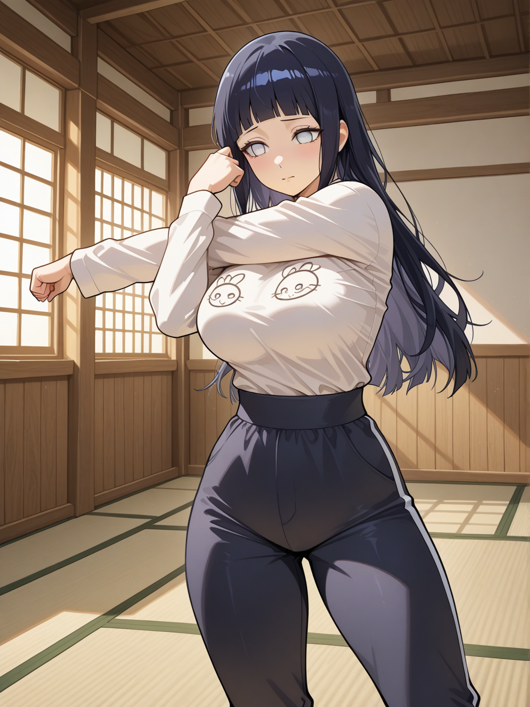 Hinata: Entrenamiento antes del Combate