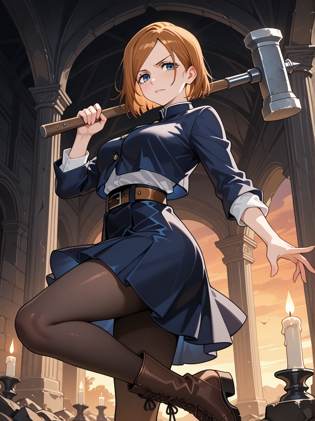 Nobara: Belleza Impactante 