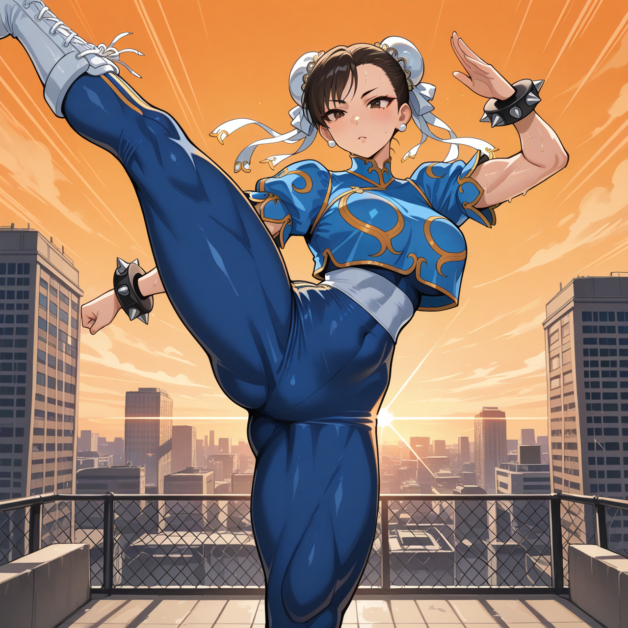 Chun-li: Entrenamiento en Marcha