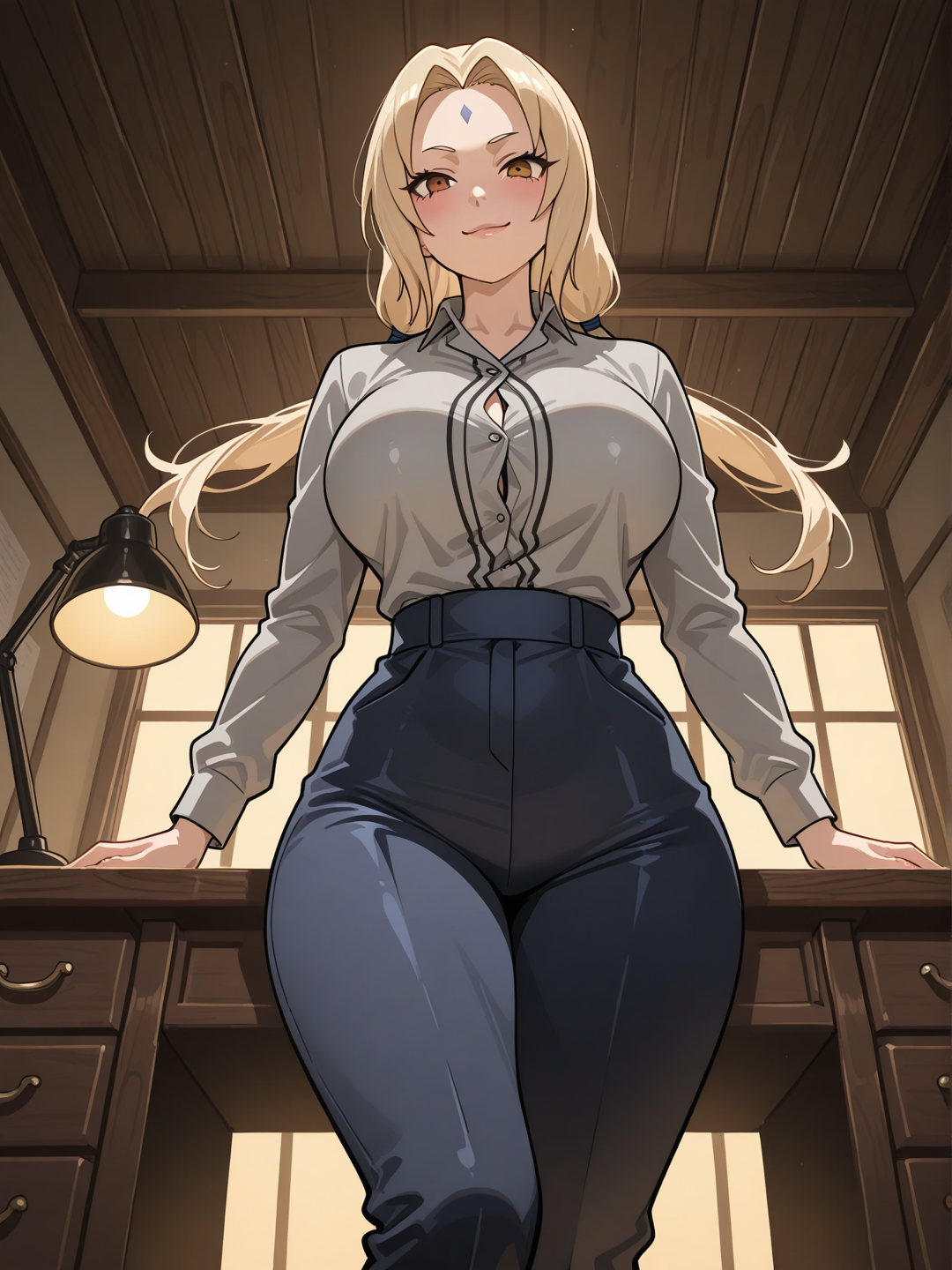 Tsunade: Presencia de la Hokage