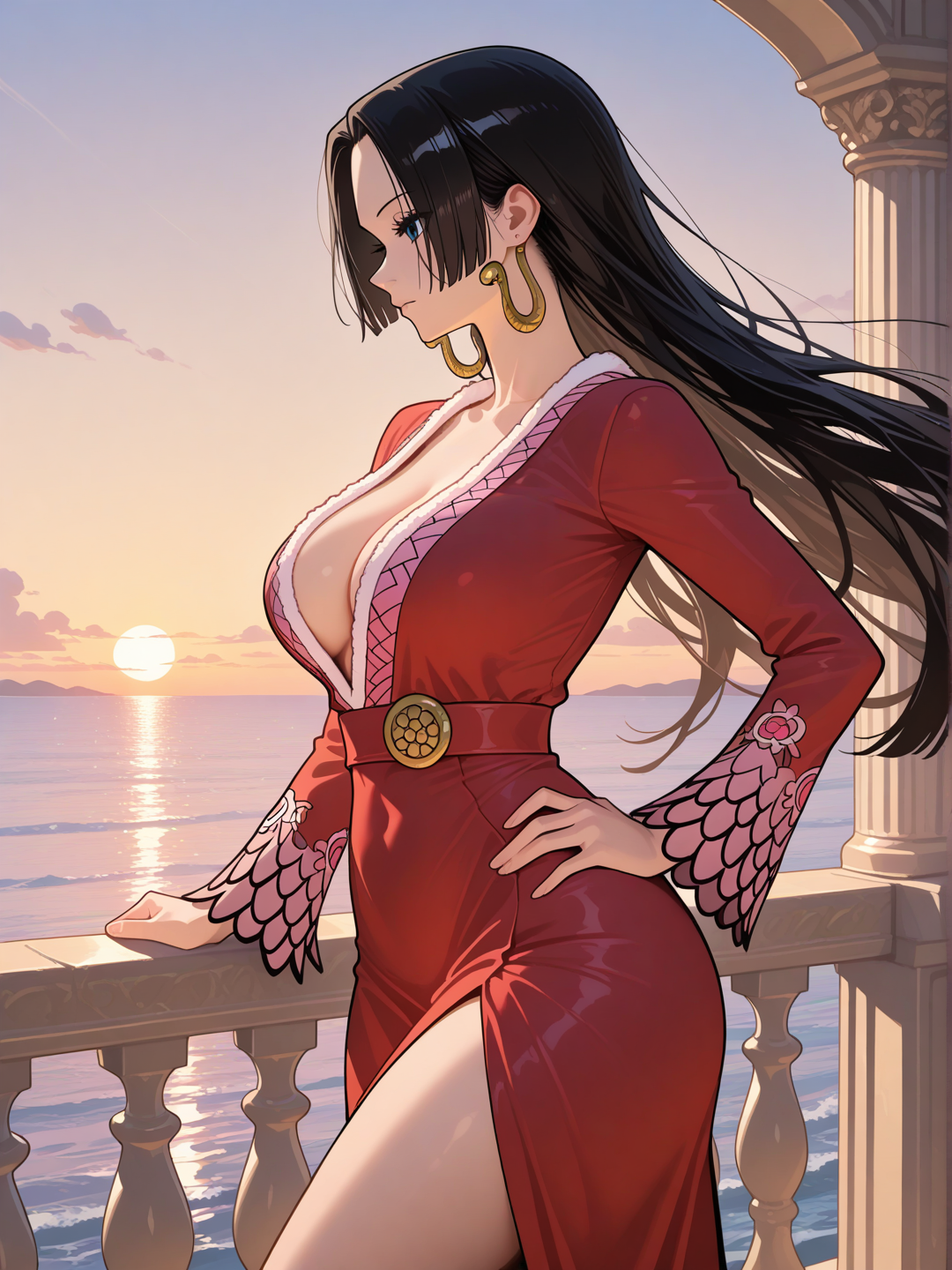 Boa Hancock: Belleza en el aire 