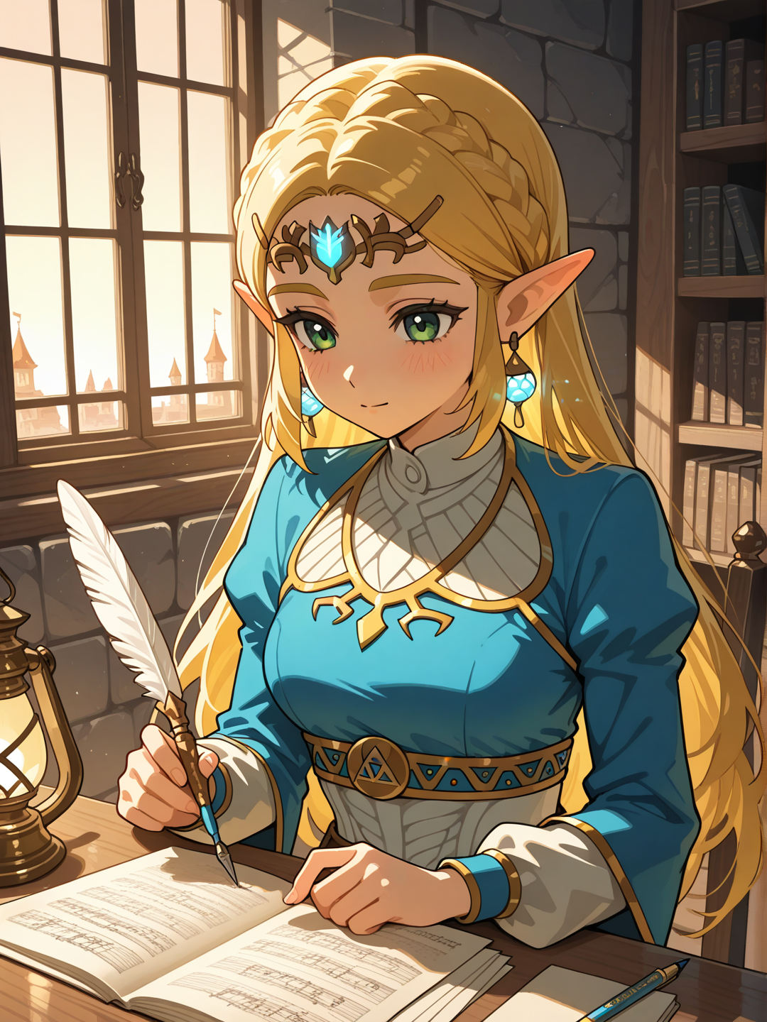 Zelda: Estudios por la tarde